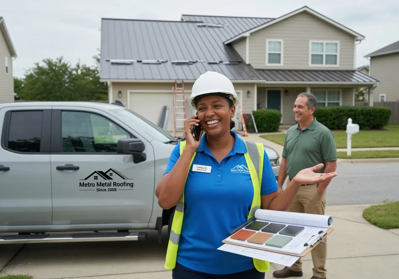 Storm Damage Metal Roof Repair in Garden Prairie, IL